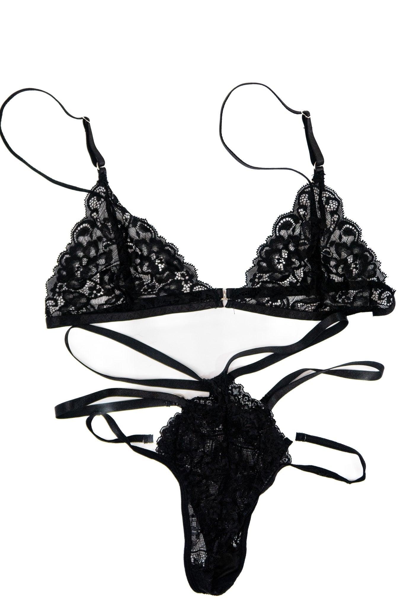 Alexa Payne Black Lace Set – FANS UTOPIA