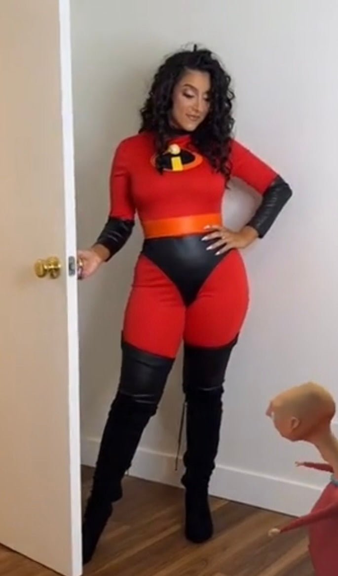 Lena The Plug The Incredibles Cosplay Outfit – FANS UTOPIA