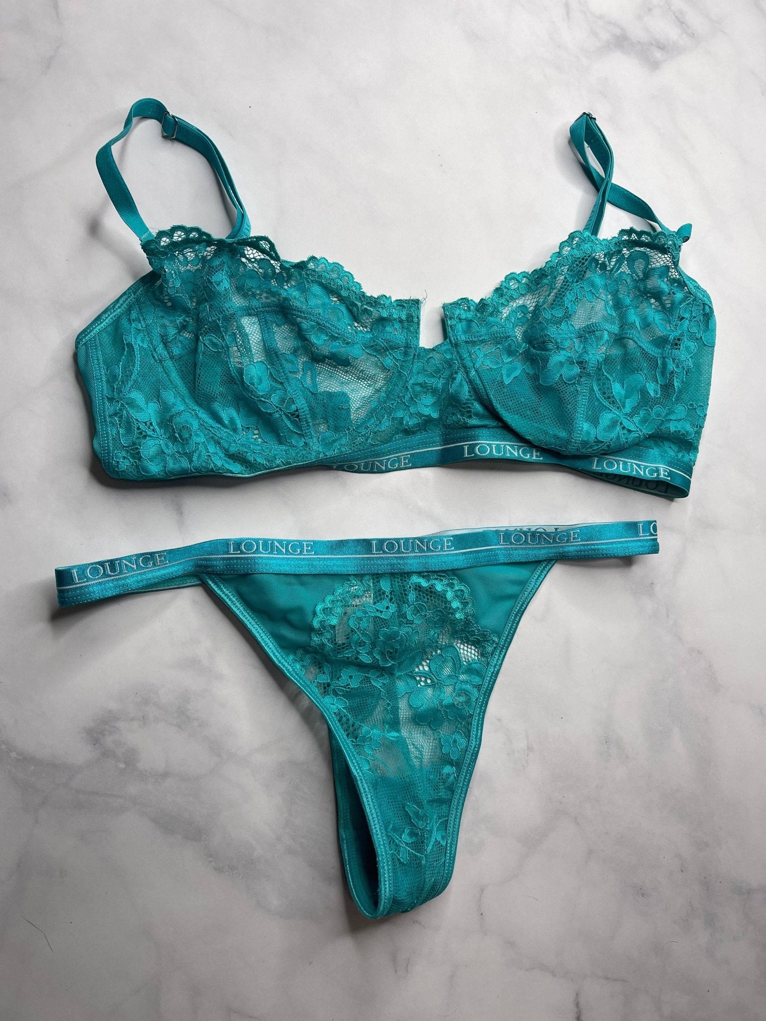 Meli Santa Blue Pantie & Bra Set – FANS UTOPIA