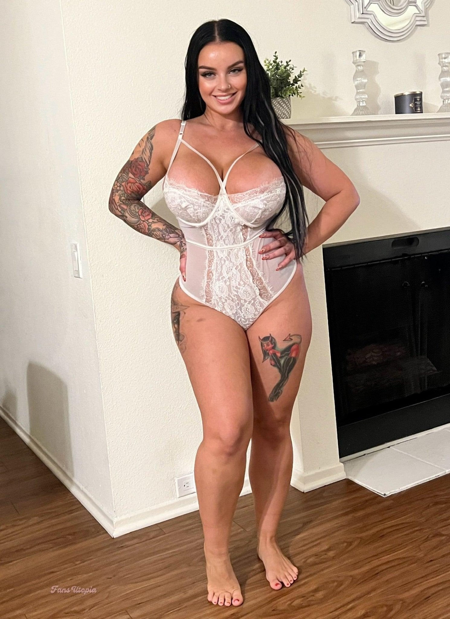 Payton Preslee Dirty White Lace Bodysuit – FANS UTOPIA