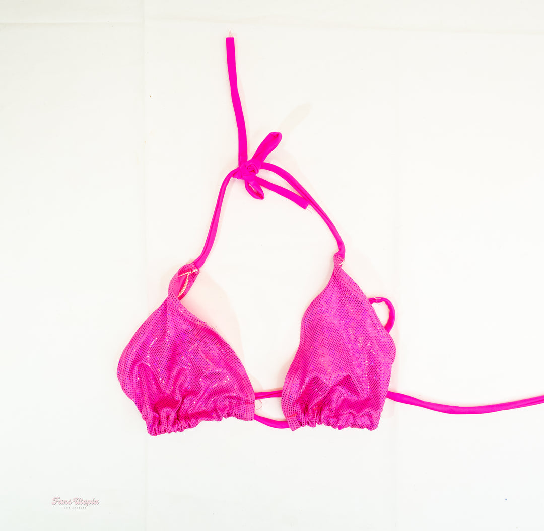 Violet Myers Hot Pinkl Bikini Top - FANS UTOPIA