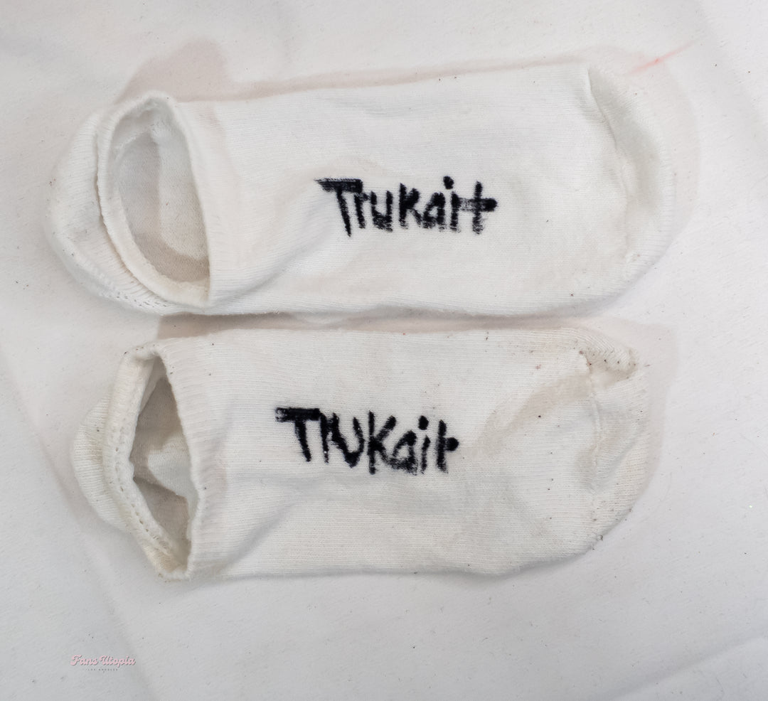 Tru Kait Signed Ankle Socks + Autographed Polaroid