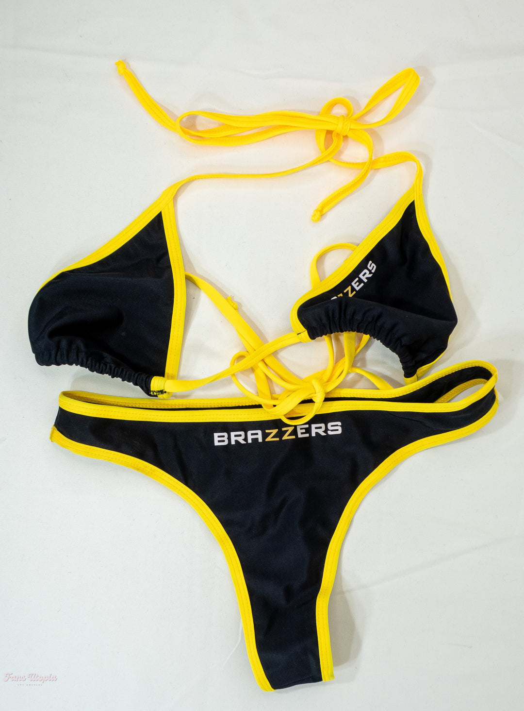 Kayley Gunner Brazzers Yellow Black Bikini - FANS UTOPIA