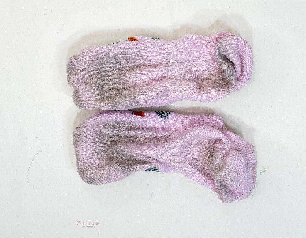 Celestina Blooms Pink Watermelon Slices Socks - FANS UTOPIA