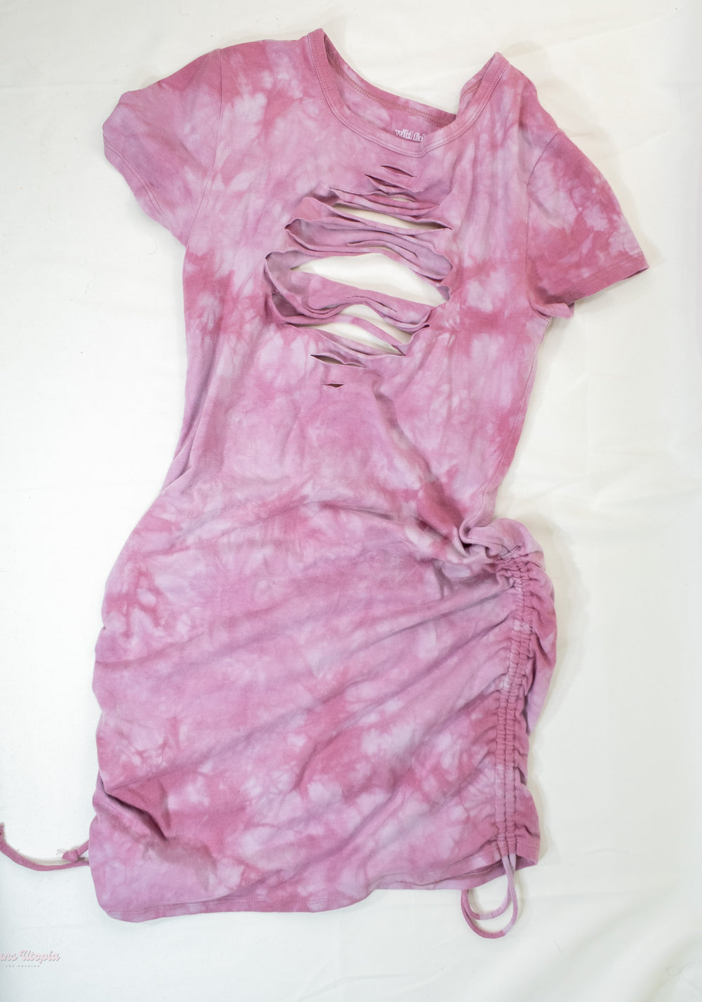 Celestina Blooms Pink Cutup Dress - FANS UTOPIA