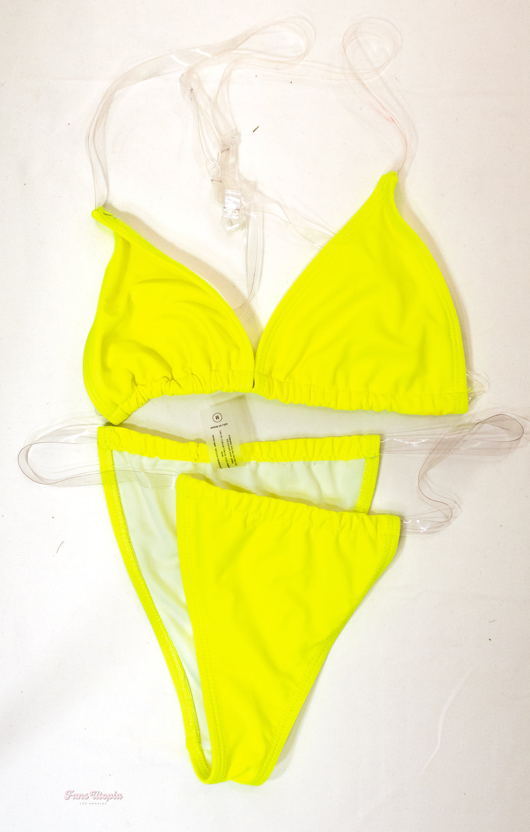 Savannah Bond Neon Yellow Bikini