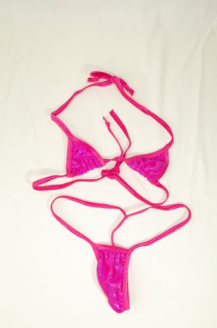 Bunny Madison Hot Pink String Bikini - FANS UTOPIA