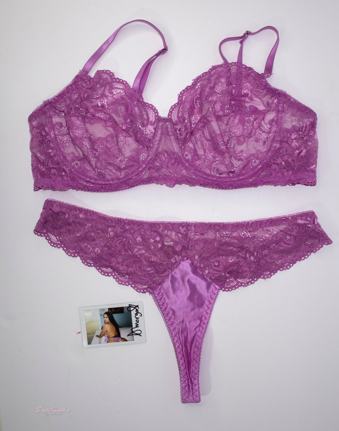 Alexas Morgan Purple Bra & Panties