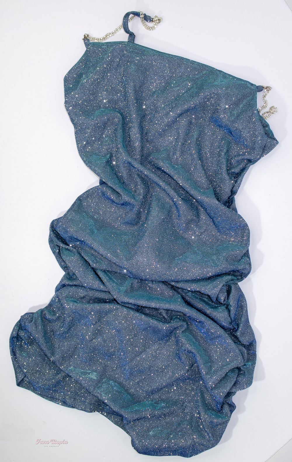 Catherine Knight Blue Shiny Dress - FANS UTOPIA