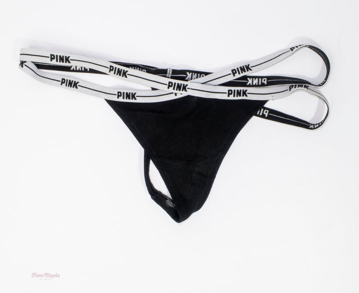 Danelle Spriit Black Pink Thong