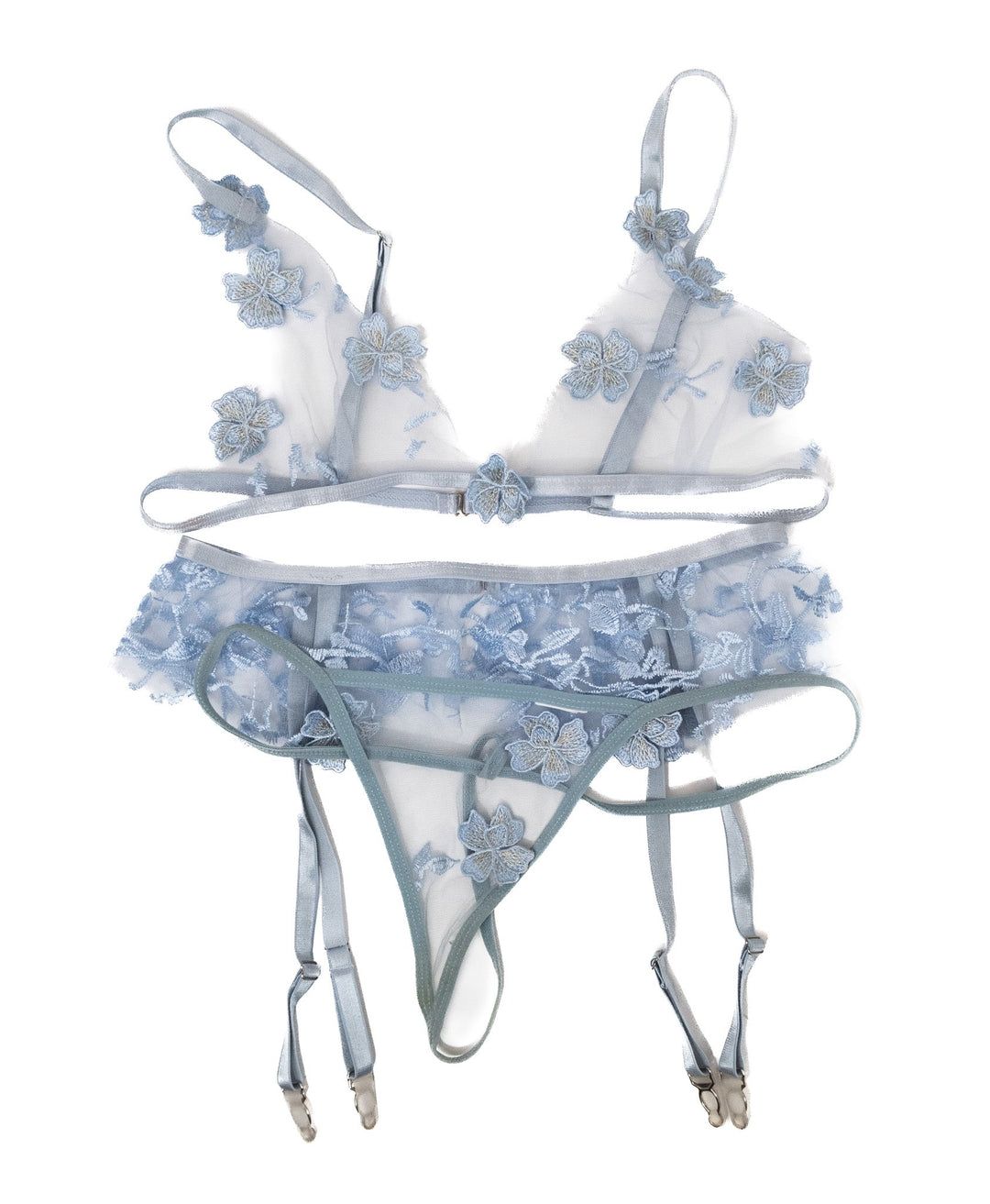 Tru Kait Blue Flower Set