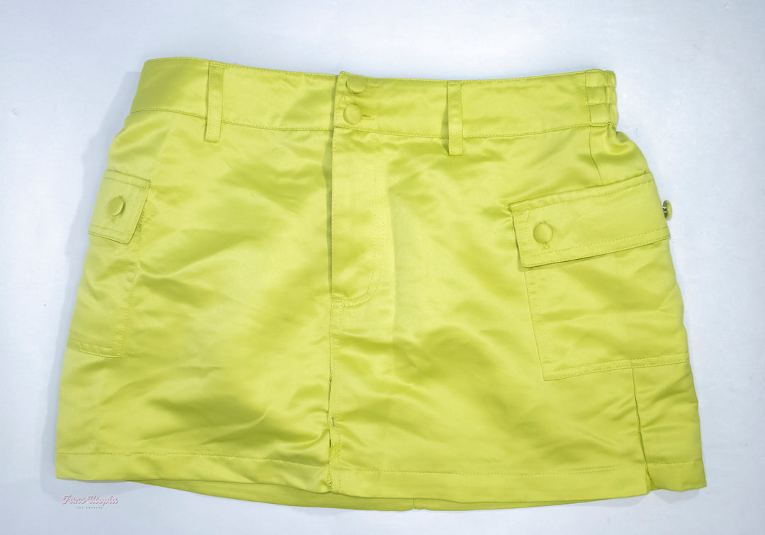 Kiki Klout Neon Green Skirt