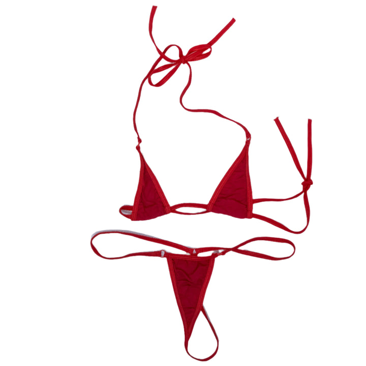 Avery Jane Red String Bikini