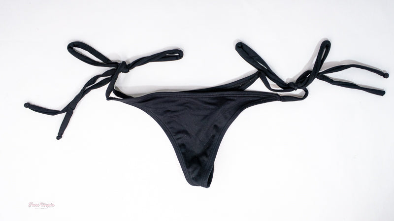 Kayley Gunner Black Bikini Bottoms - FANS UTOPIA