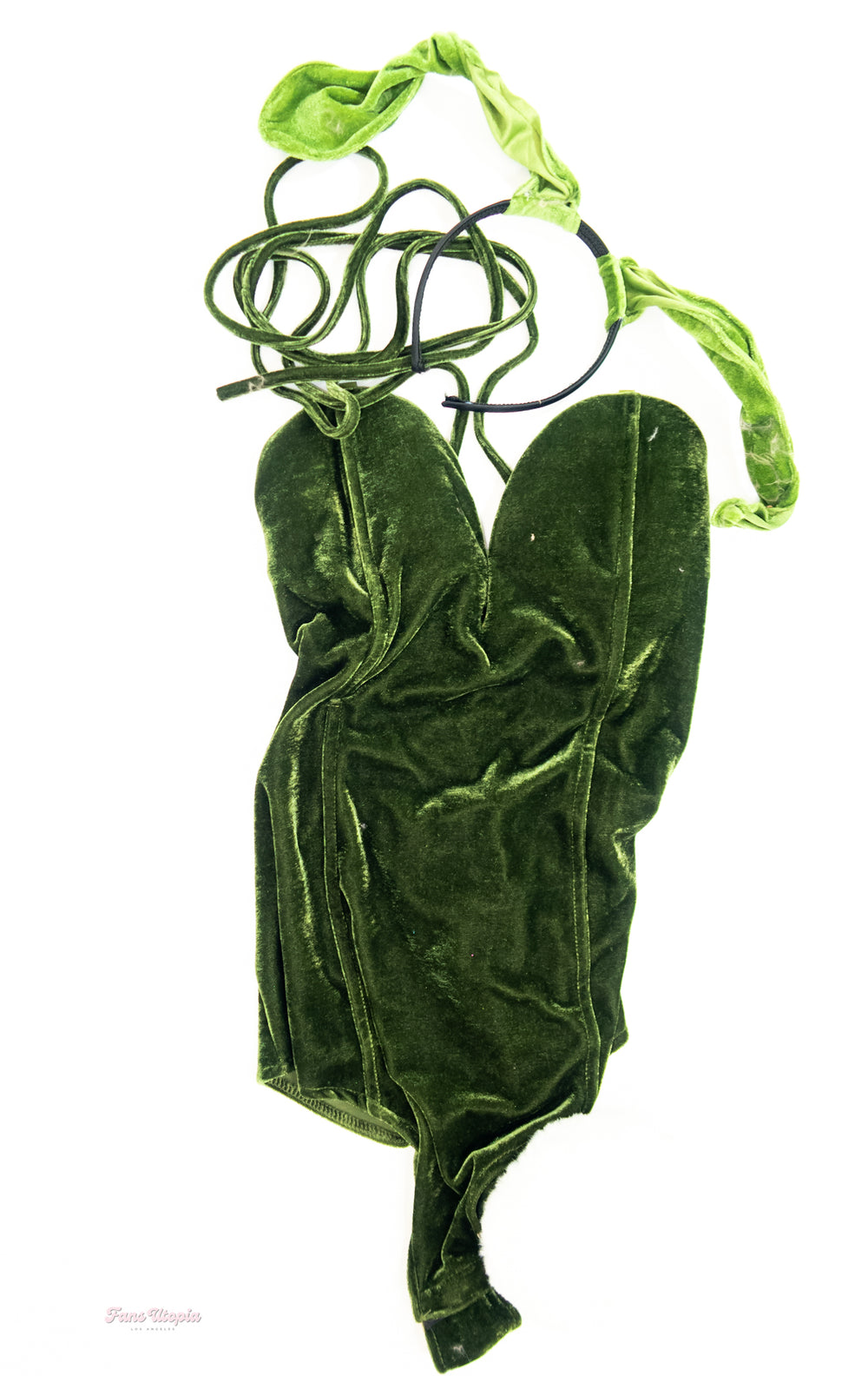 Brittney Kade Green Velvet Bunny Costume - FANS UTOPIA