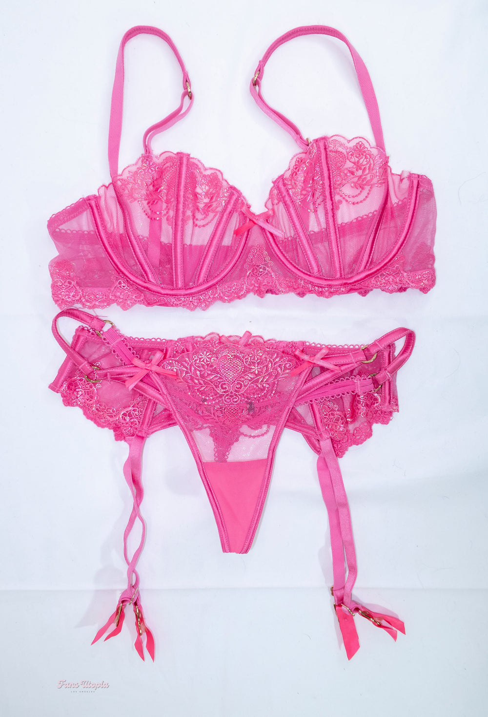 Ashley Lane HB Pink Lingerie Set + Persoanal Photo - FANS UTOPIA