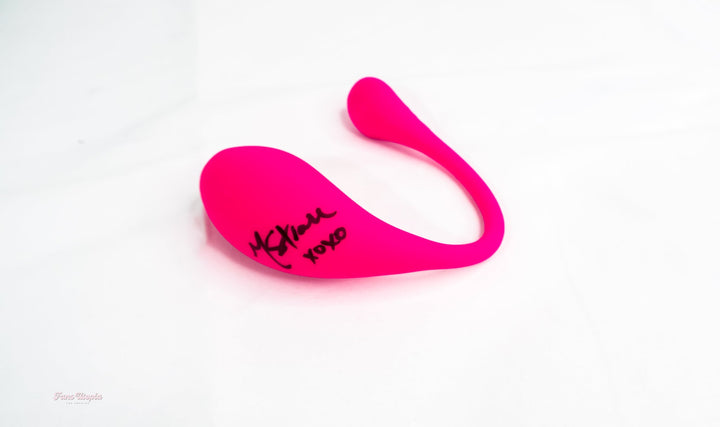 Melissa Stratton Autographed Pink Thin Toy