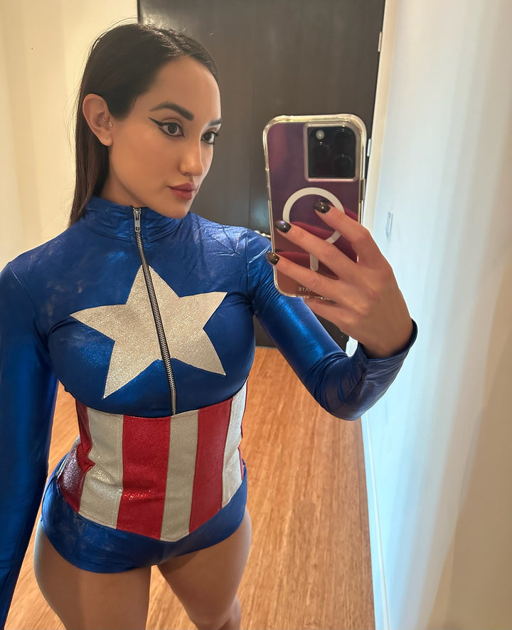 Chloe Amour Superhero Bodysuit