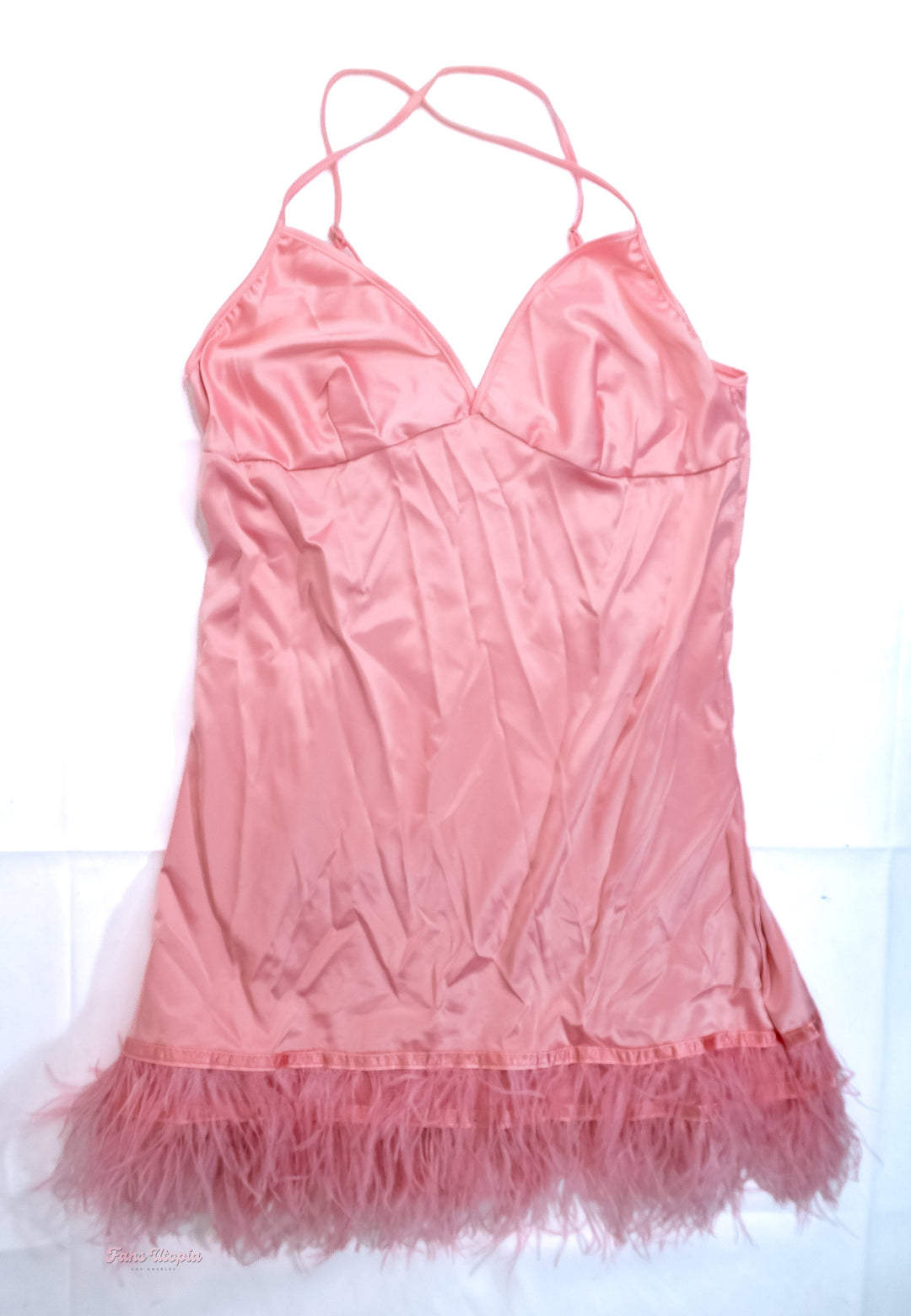 Luna Star Pink Slip Dress - FANS UTOPIA