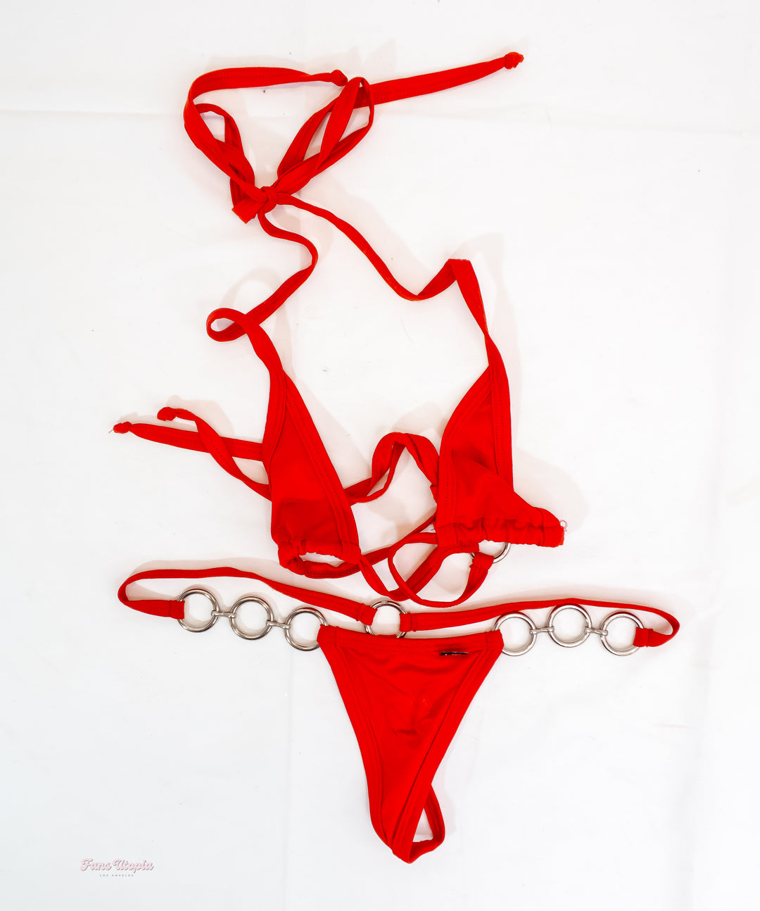 Samantha Saint Red Juicy String Bikini