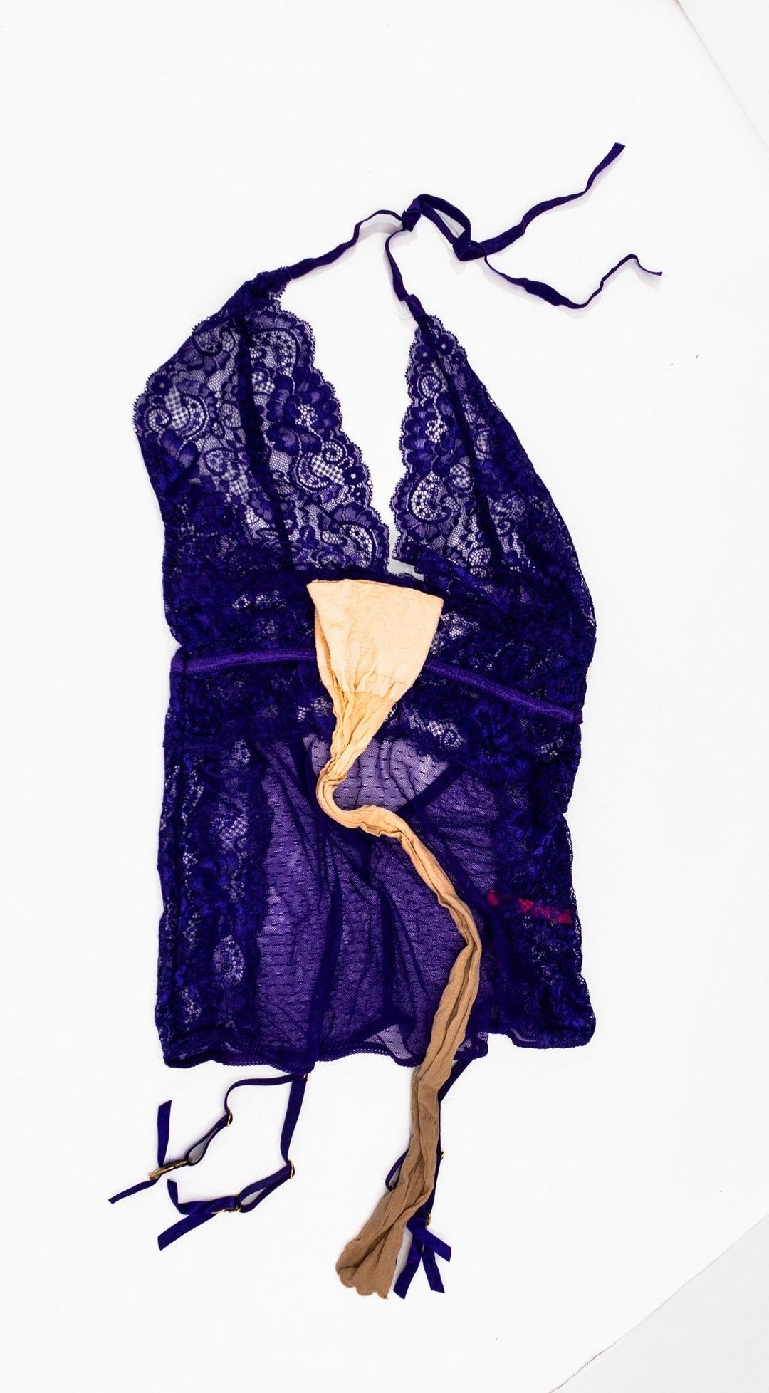 Alexa Payne Purple Set + Thigh Highs - FANS UTOPIA