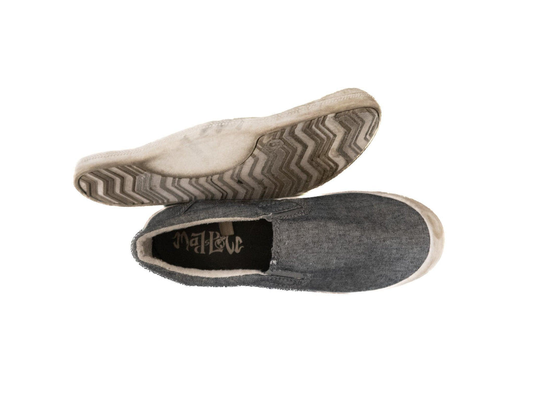 Anna Claire Clouds Grey Slip - On Shoes - FANS UTOPIA