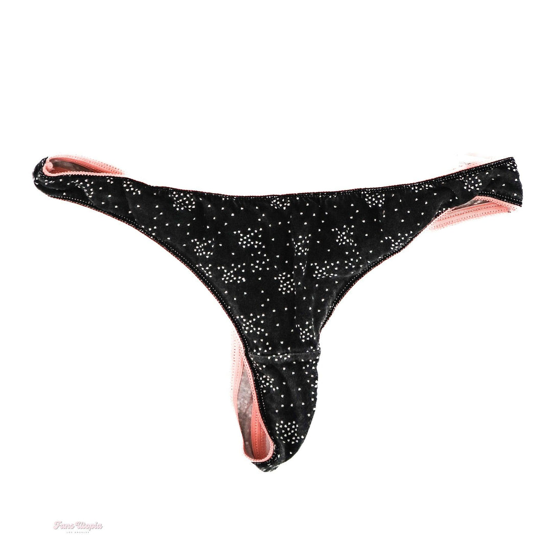 Anna Claire Clouds Pink Black White Polkadots Panties - FANS UTOPIA