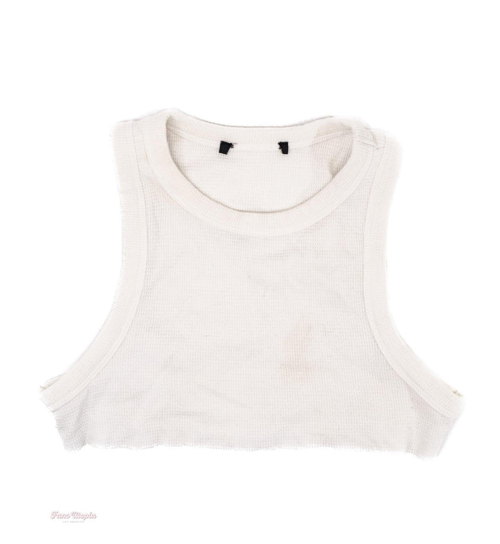 Anna Claire Clouds White Tank Top - FANS UTOPIA