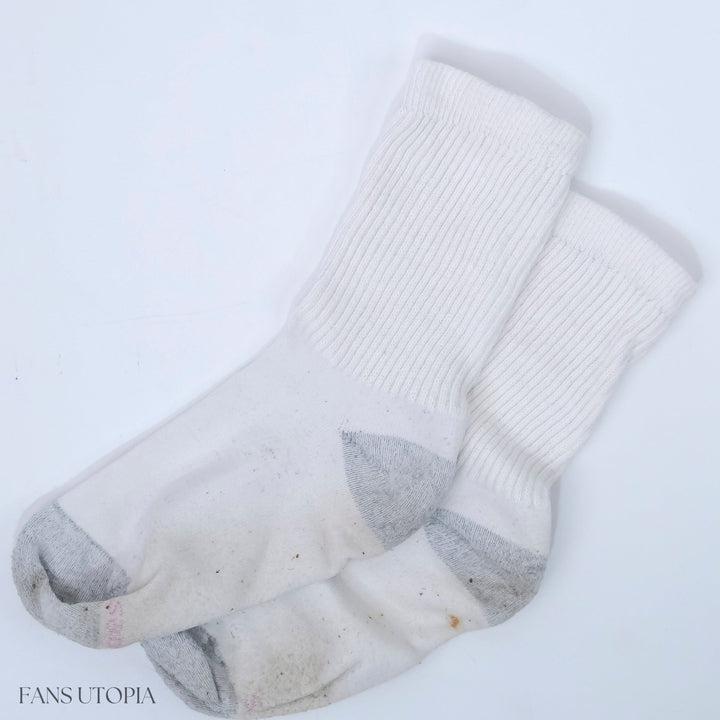 Avery Black Dirty White Socks - FANS UTOPIA