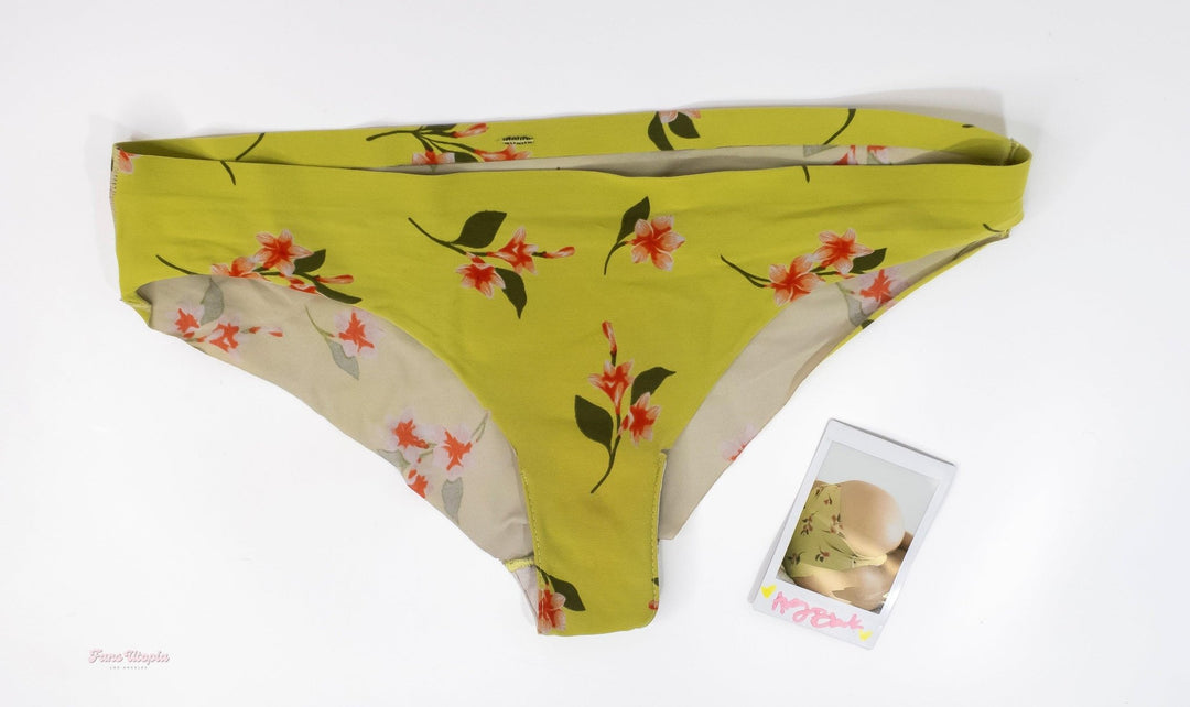 Avery Black Green Floral Panties - FANS UTOPIA