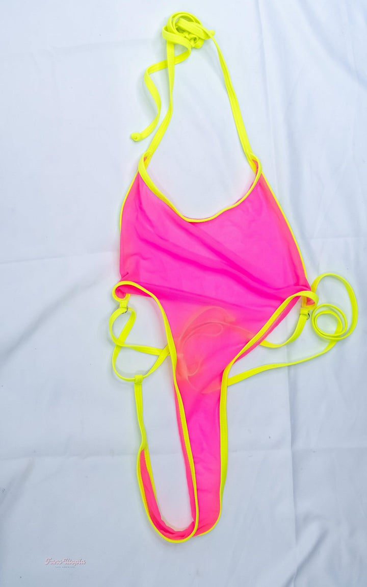 Bella Blu Neon Mesh Bodysuit - FANS UTOPIA