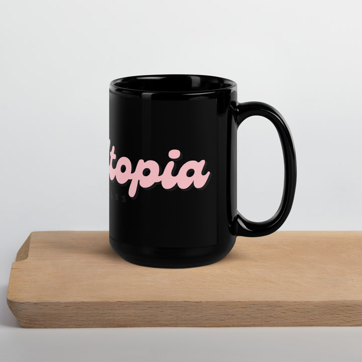 Fans Utopia Black Glossy Mug