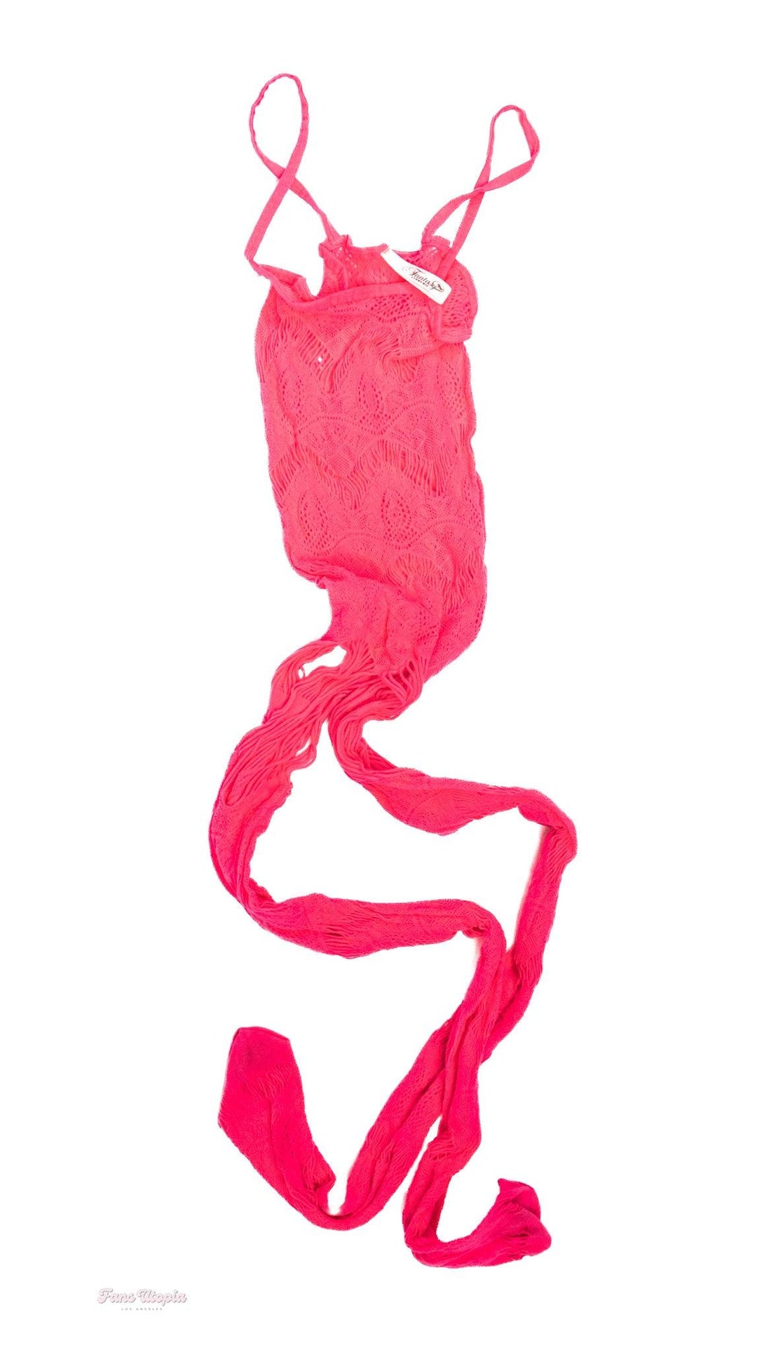 Bunny Madison Hot Pink Mesh Bodysuit - FANS UTOPIA