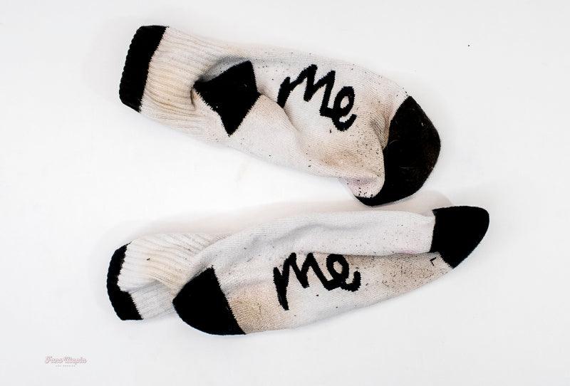 Cherie DeVille Black & White Me Socks + Polaroid - FANS UTOPIA