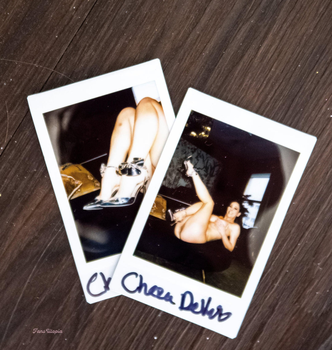 Cherie DeVille Silver Bow High Heels & Choaker - FANS UTOPIA