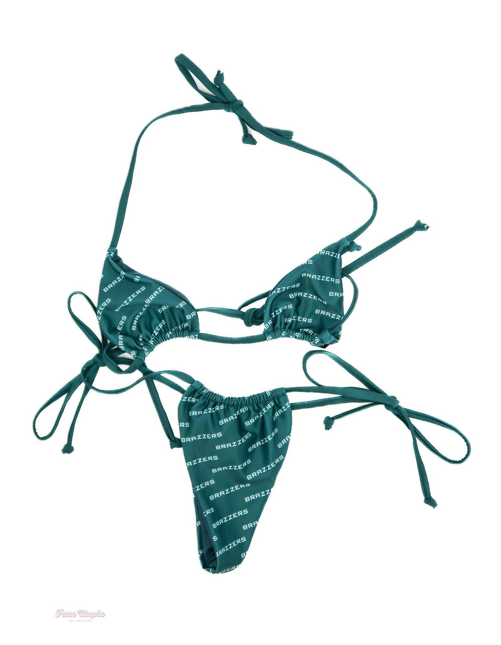 Cherie DeVille Teal Brazzers Bikini + Signed Polaroid - FANS UTOPIA