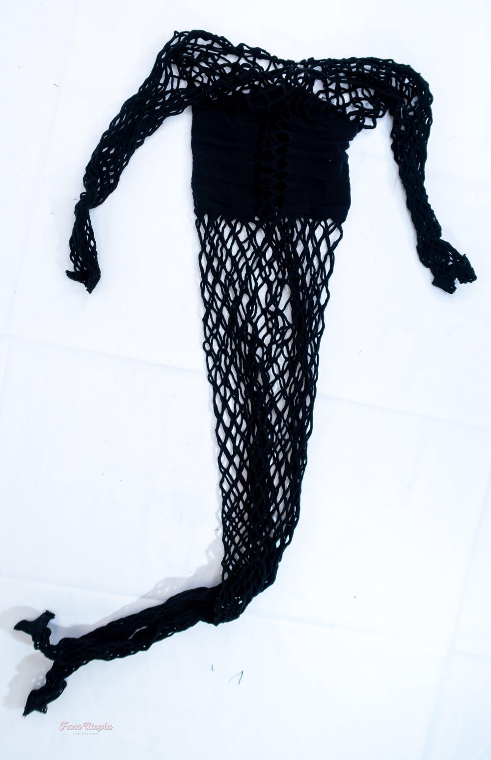Christina Savoy Black Fishnet Bodysuit - FANS UTOPIA