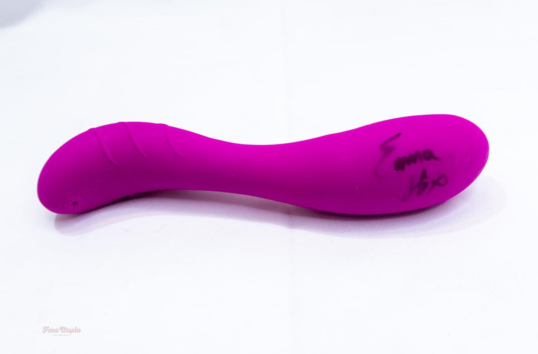 Emma Hix Signed Purple Toy