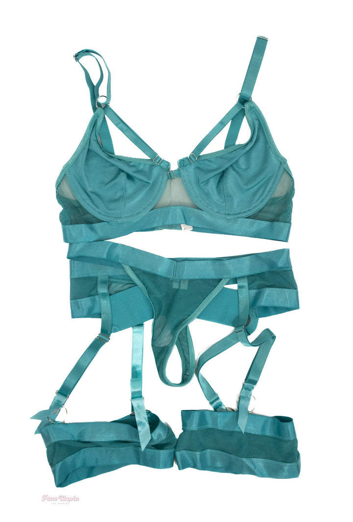 Emma Hix Teal Strappy Set