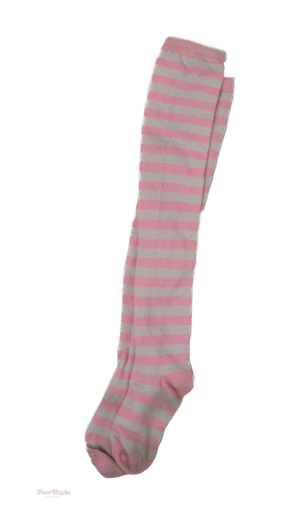 Eva Nyx Pink Striped Knee Socks