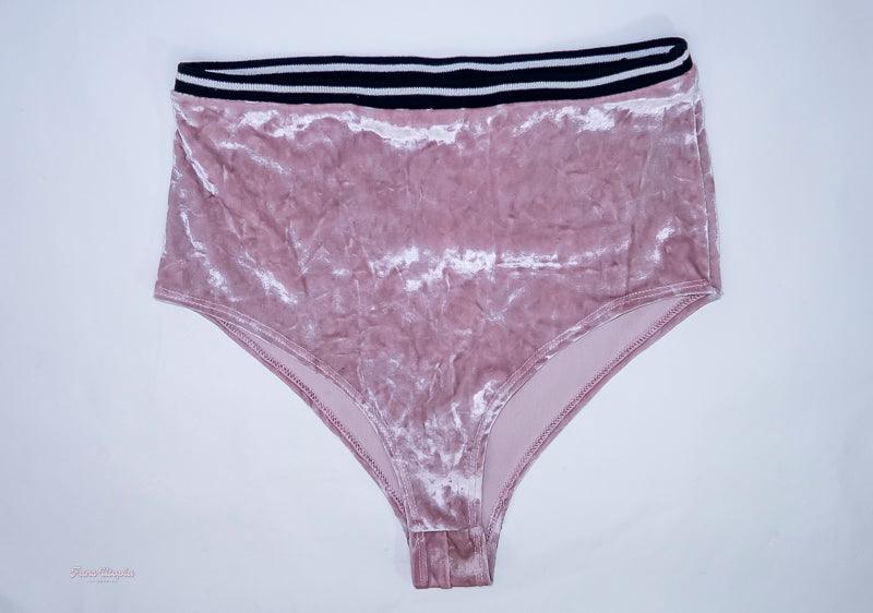Evelin Stone Crushed Velvet Panties - FANS UTOPIA