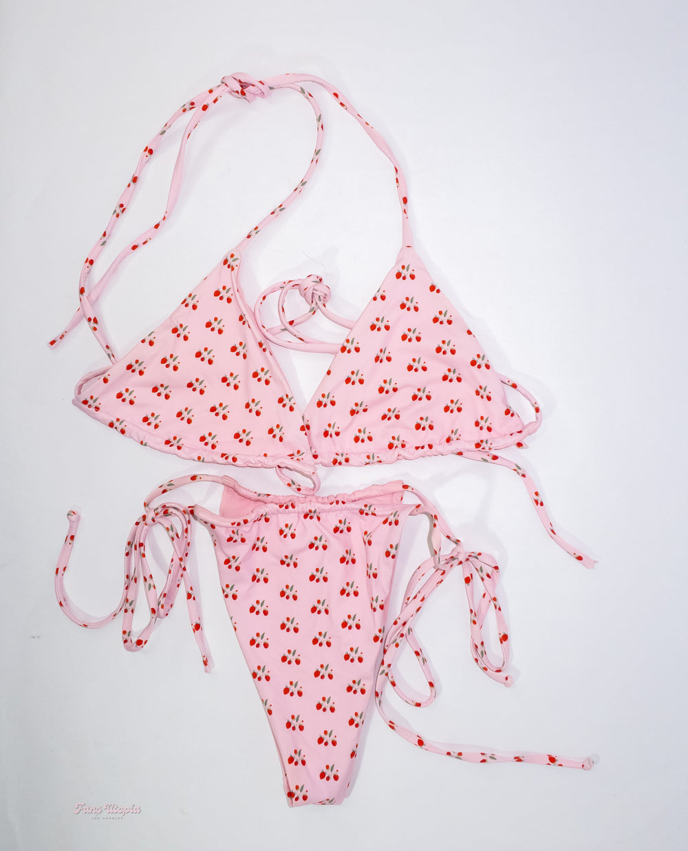 Mia Malkova Pink Strawberry Bikini - FANS UTOPIA