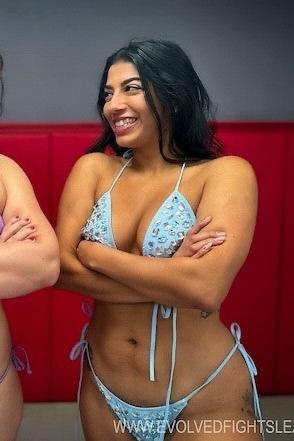 Jasmine Sherni Blue Stone String Bikini - FANS UTOPIA