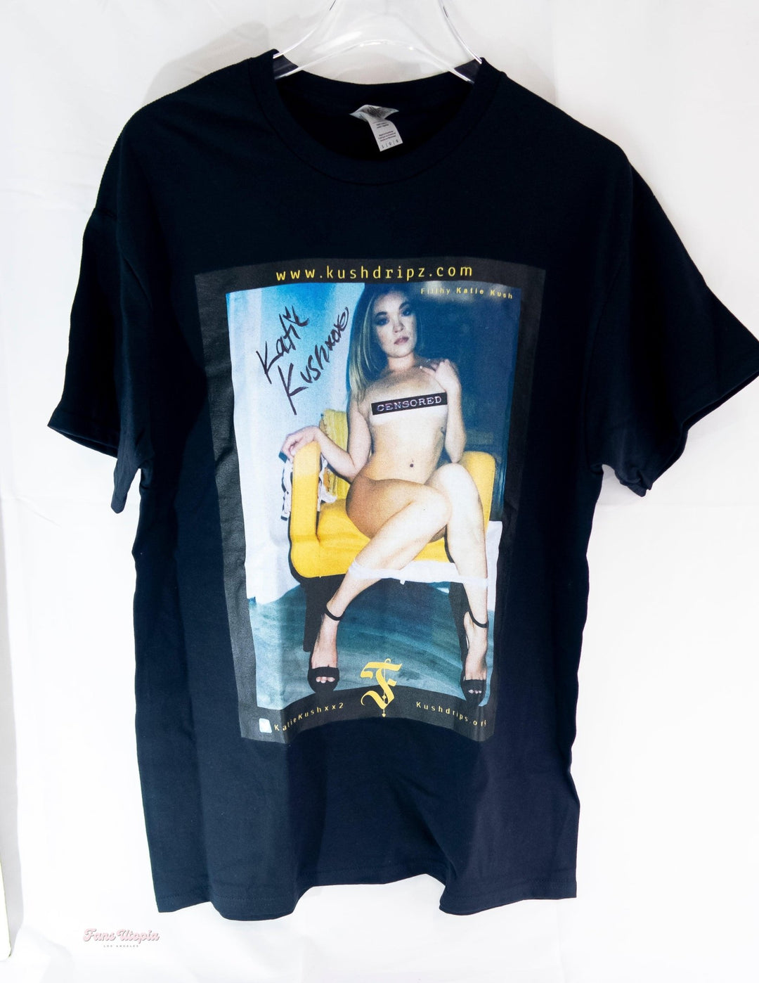 Katie Kush Autographed T-Shirt Censored - FANS UTOPIA
