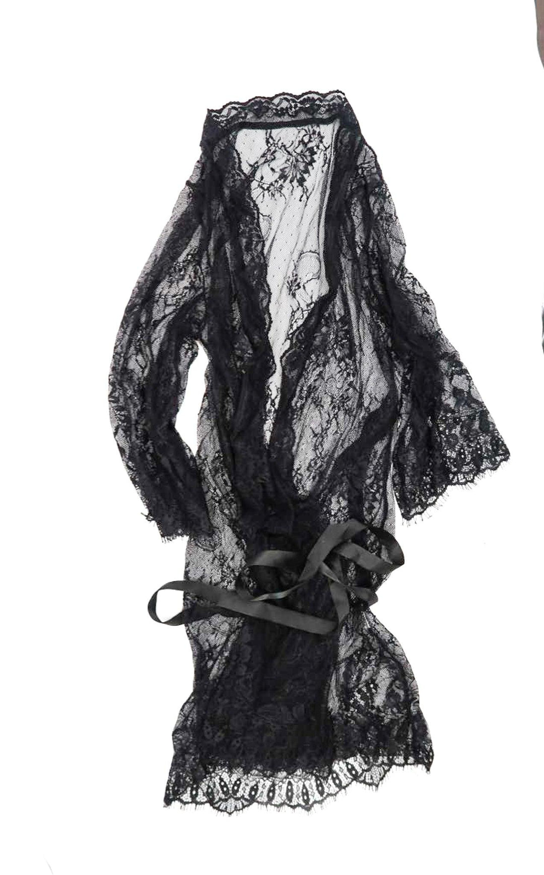 Katie Kush Black Lace Robe + Autographed Photo - FANS UTOPIA