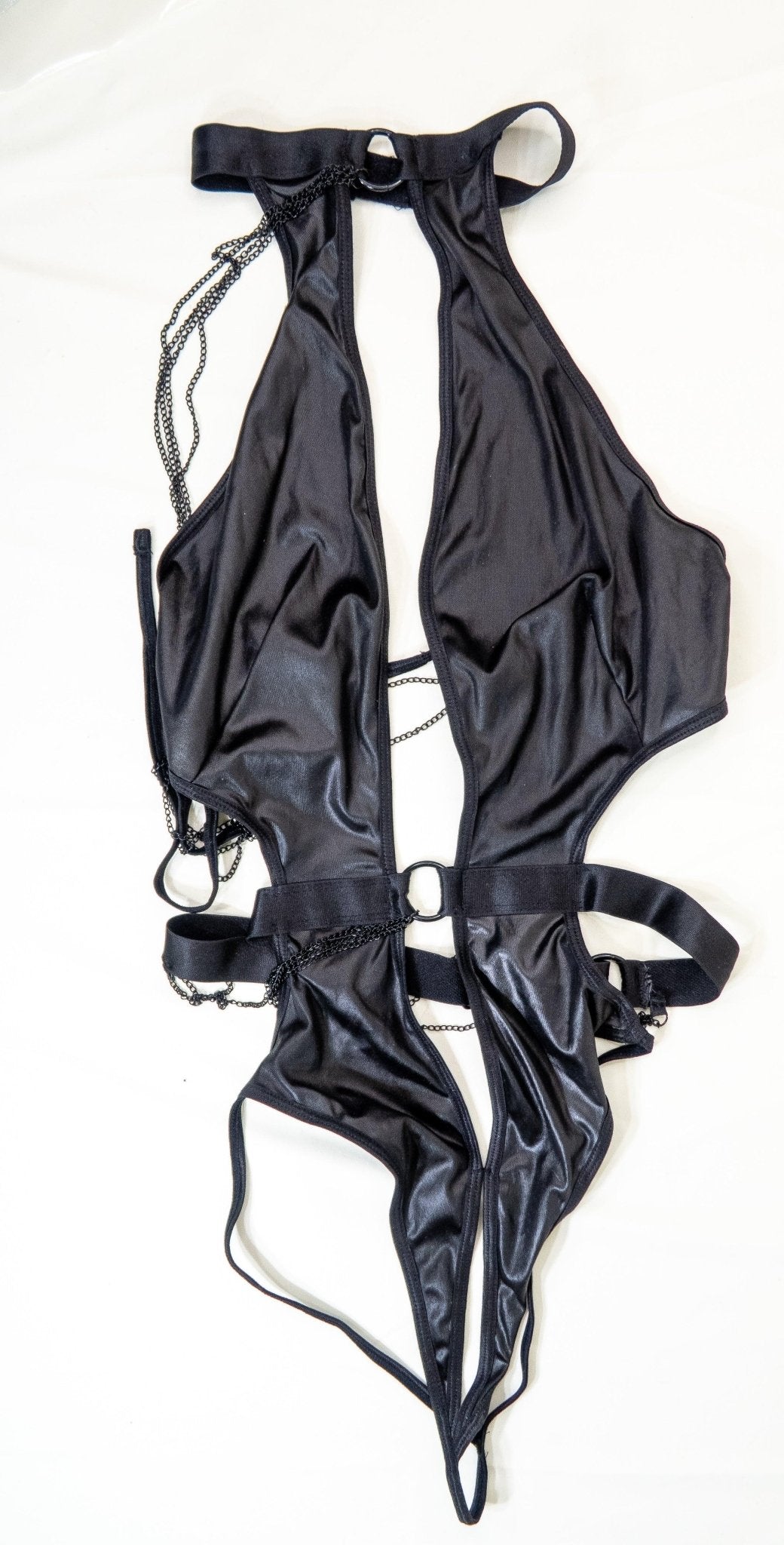 Kayley Gunner Black Dredd Bodysuit - FANS UTOPIA