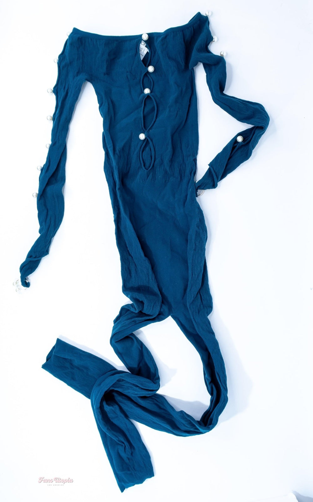 Kayley Gunner Blue Pearl Jumpsuit - FANS UTOPIA