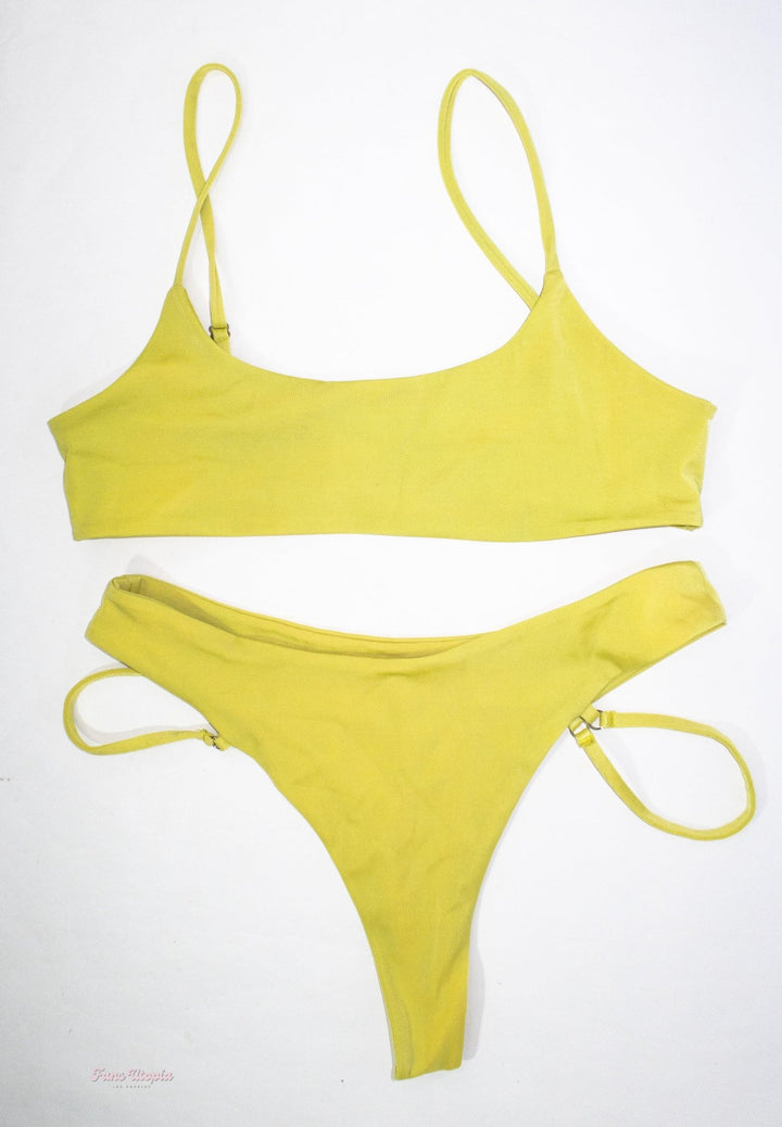 Kayley Gunner Green Bikini - FANS UTOPIA