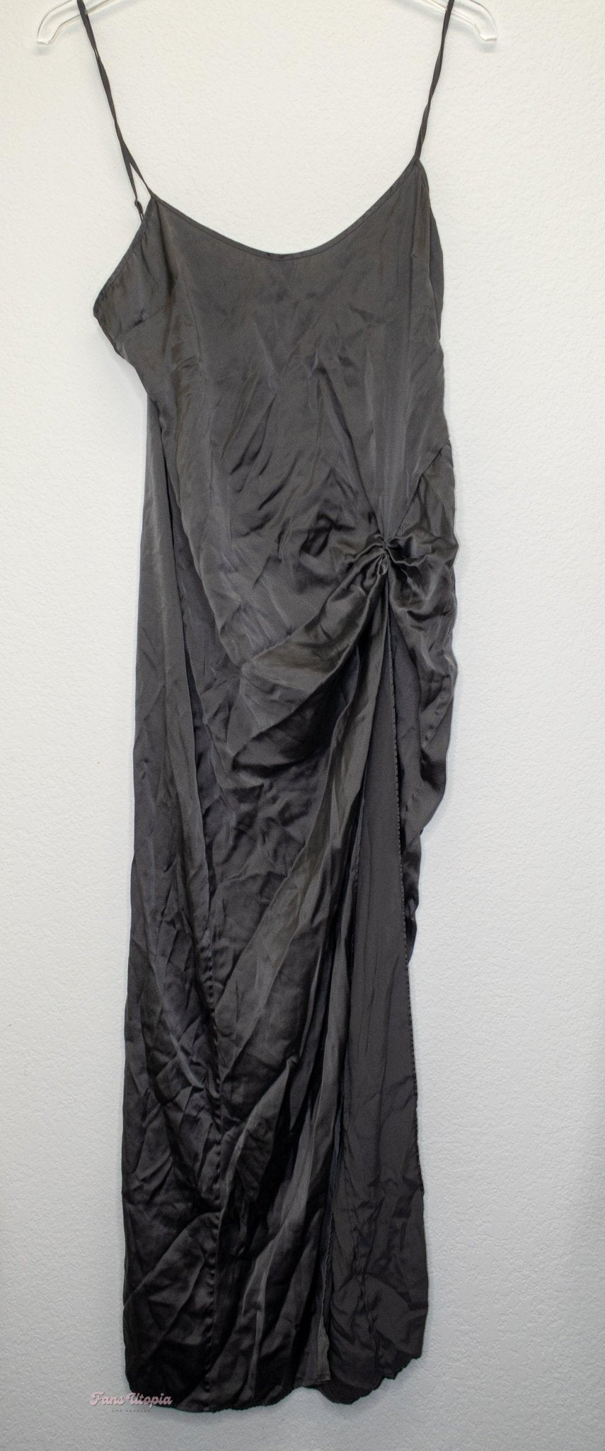 Kayley Gunner Grey Slip Dress - FANS UTOPIA