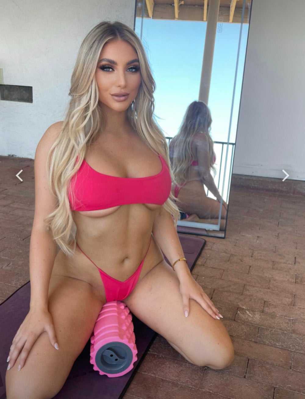 Kayley Gunner Pink Bikini - FANS UTOPIA